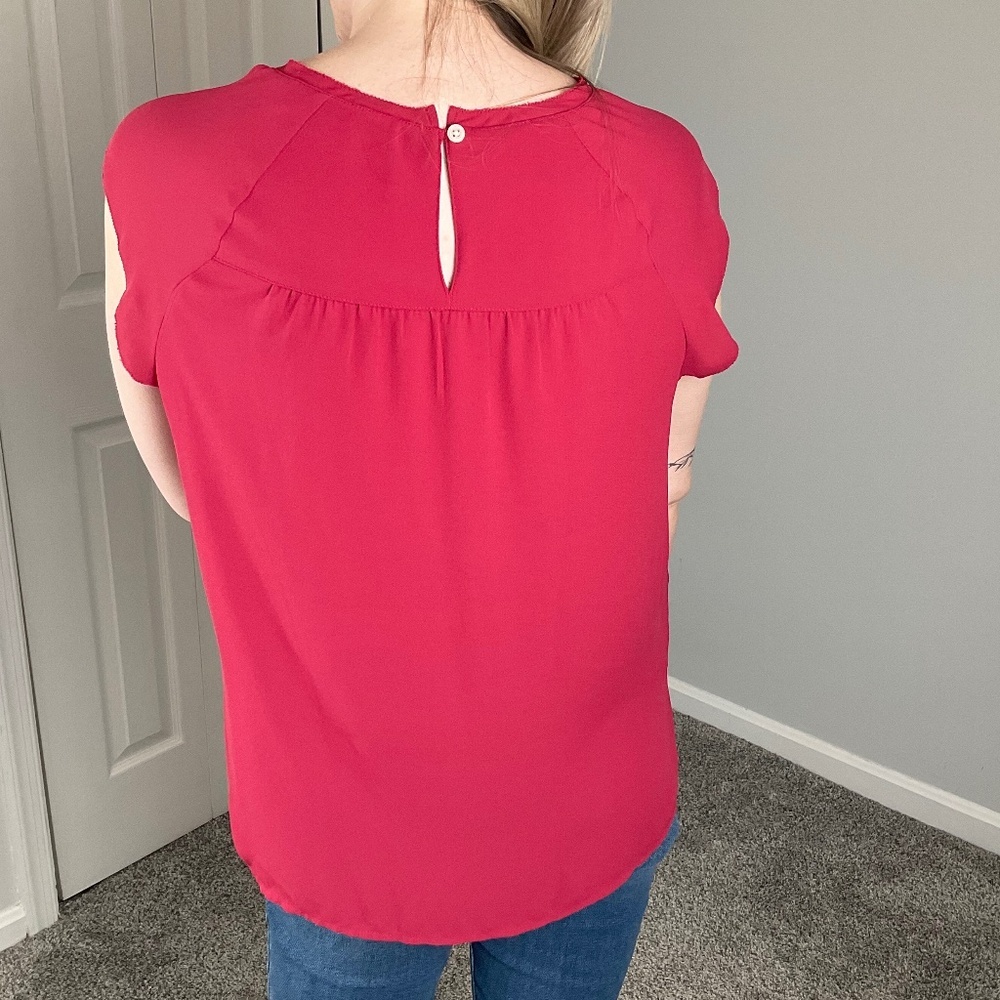 Loft Short Sleeve Blouse - Picture 2 of 3